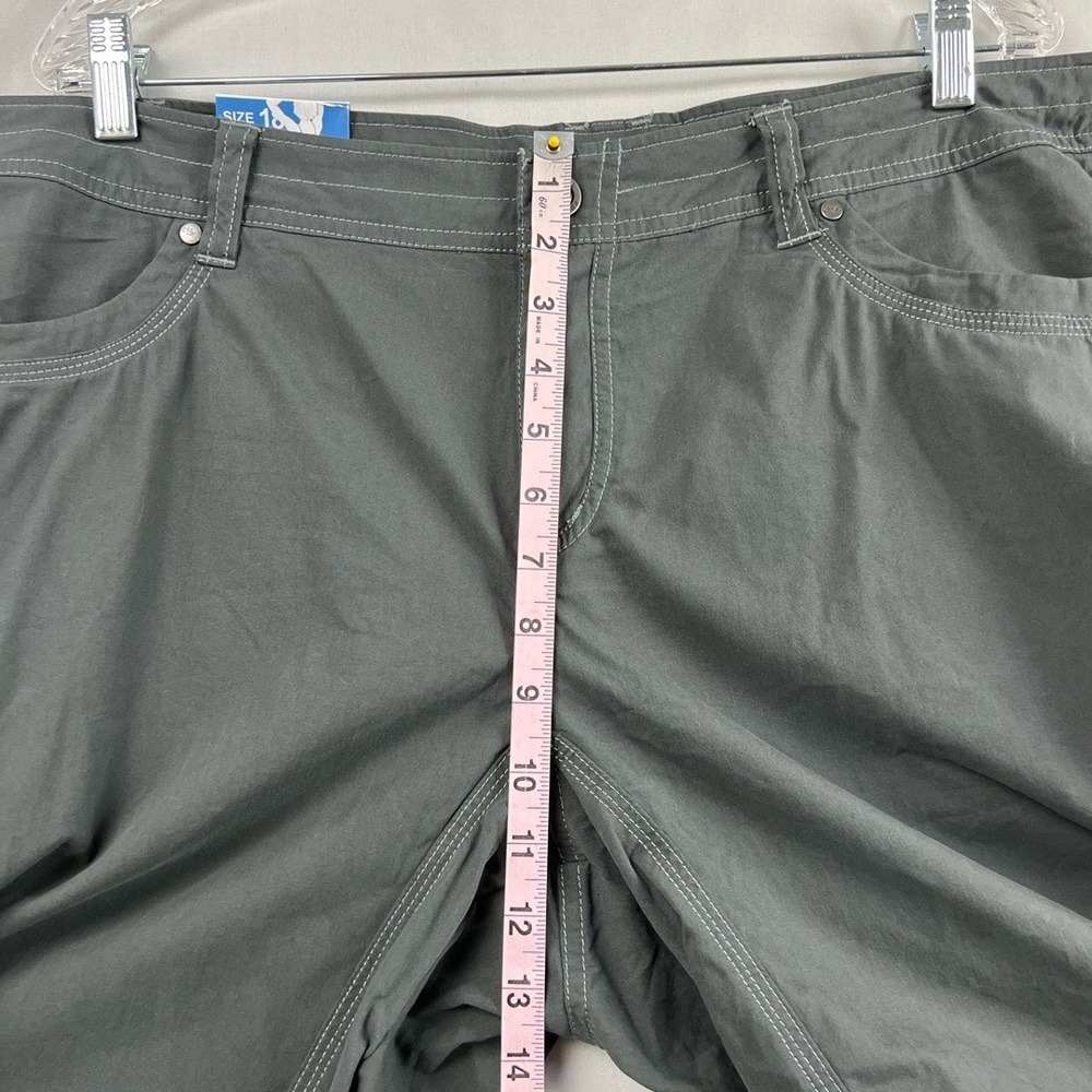 KÜHL Cargo Shorts Womens 18 Dark Grey Outdoor Hiking Pockets Durable Travel - Picture 8 of 16
